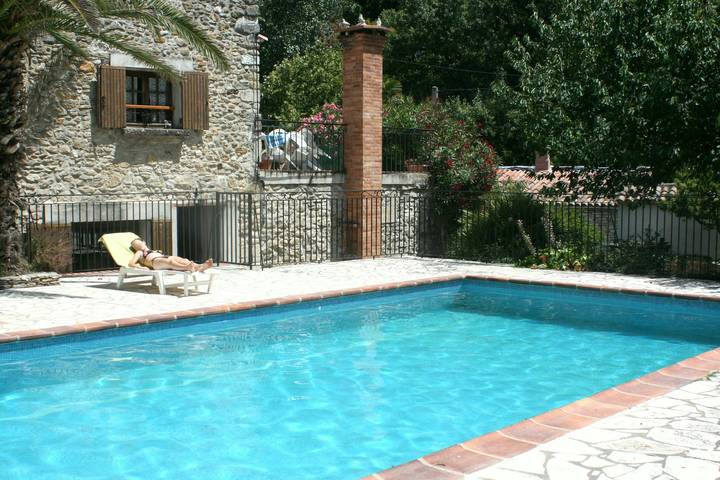 Maison de vacances pour 24 personnes, avec Balcon dans Auvergne-Rhône-Alpes, France